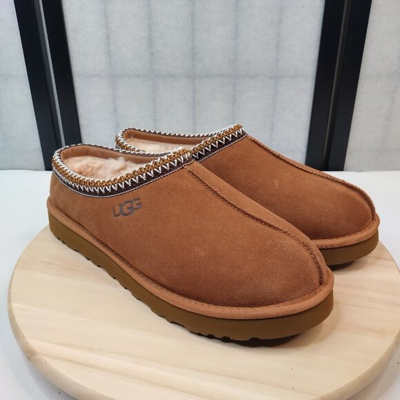 NWOT UGG Tasman Chestnut Slippers Men US 12 - Picture 3 of 15
